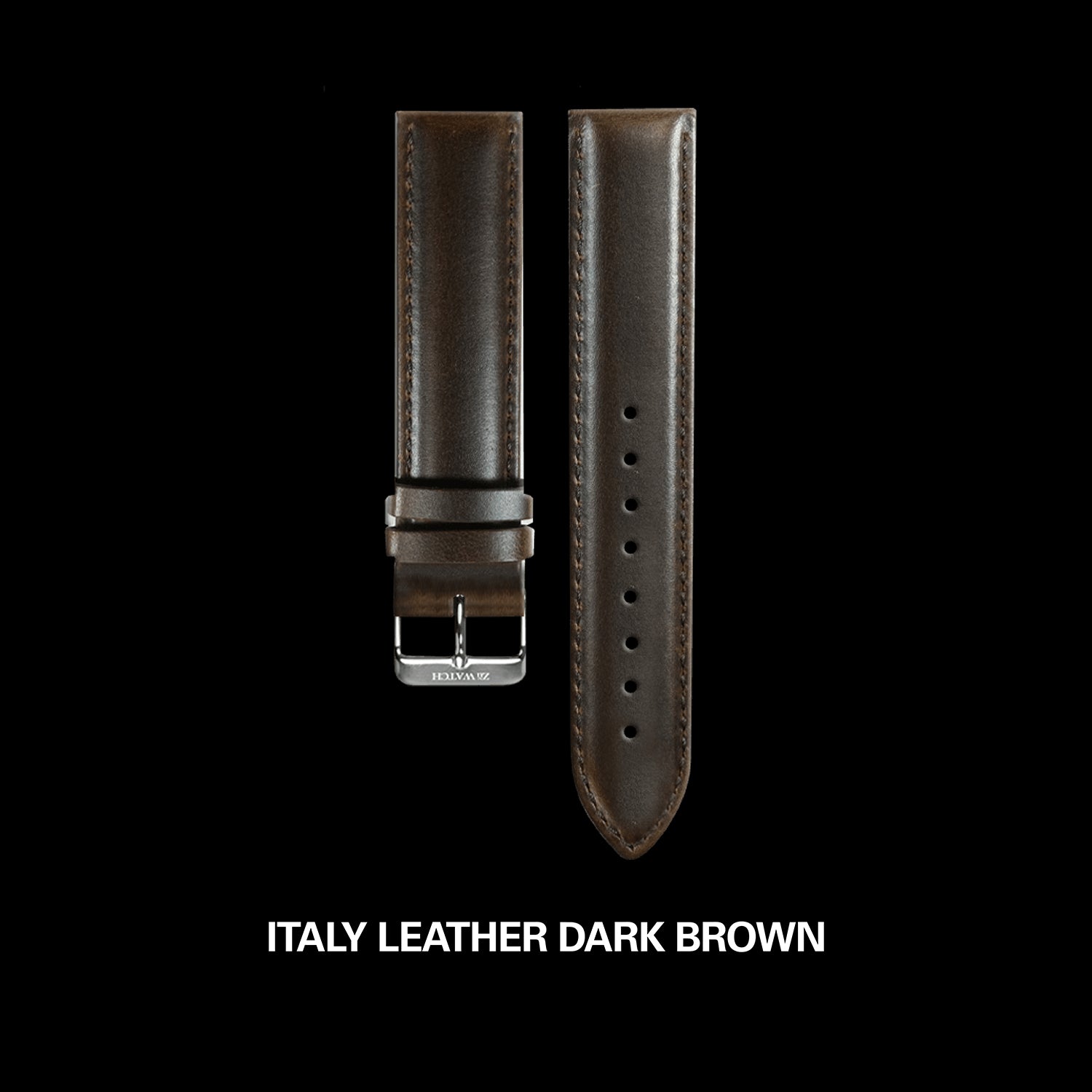 ITALY LEATHER｜DARK BROWN｜STRAP SERIES - yunivers hsieh