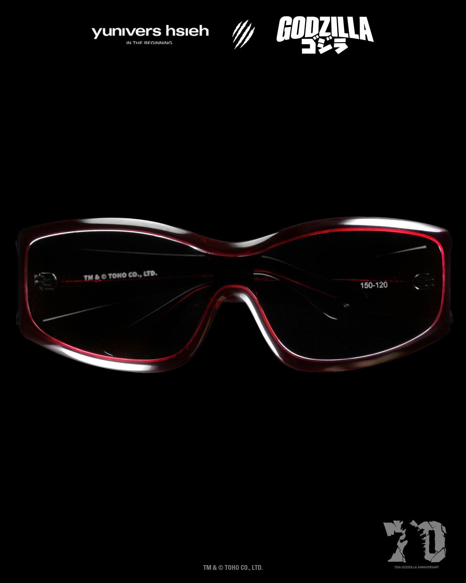 【PRE-ORDER】GODZILLA-BLOOD｜GODZILLA 70th SERIES｜SUNGLASSES SERIES｜LIMITED EDITION