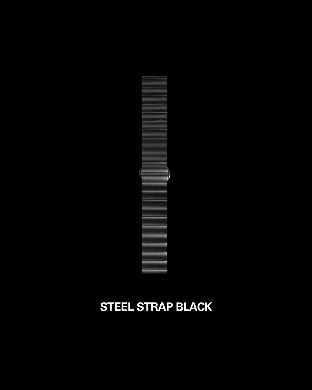 BLACK｜STEEL STRAP｜STRAP SERIES