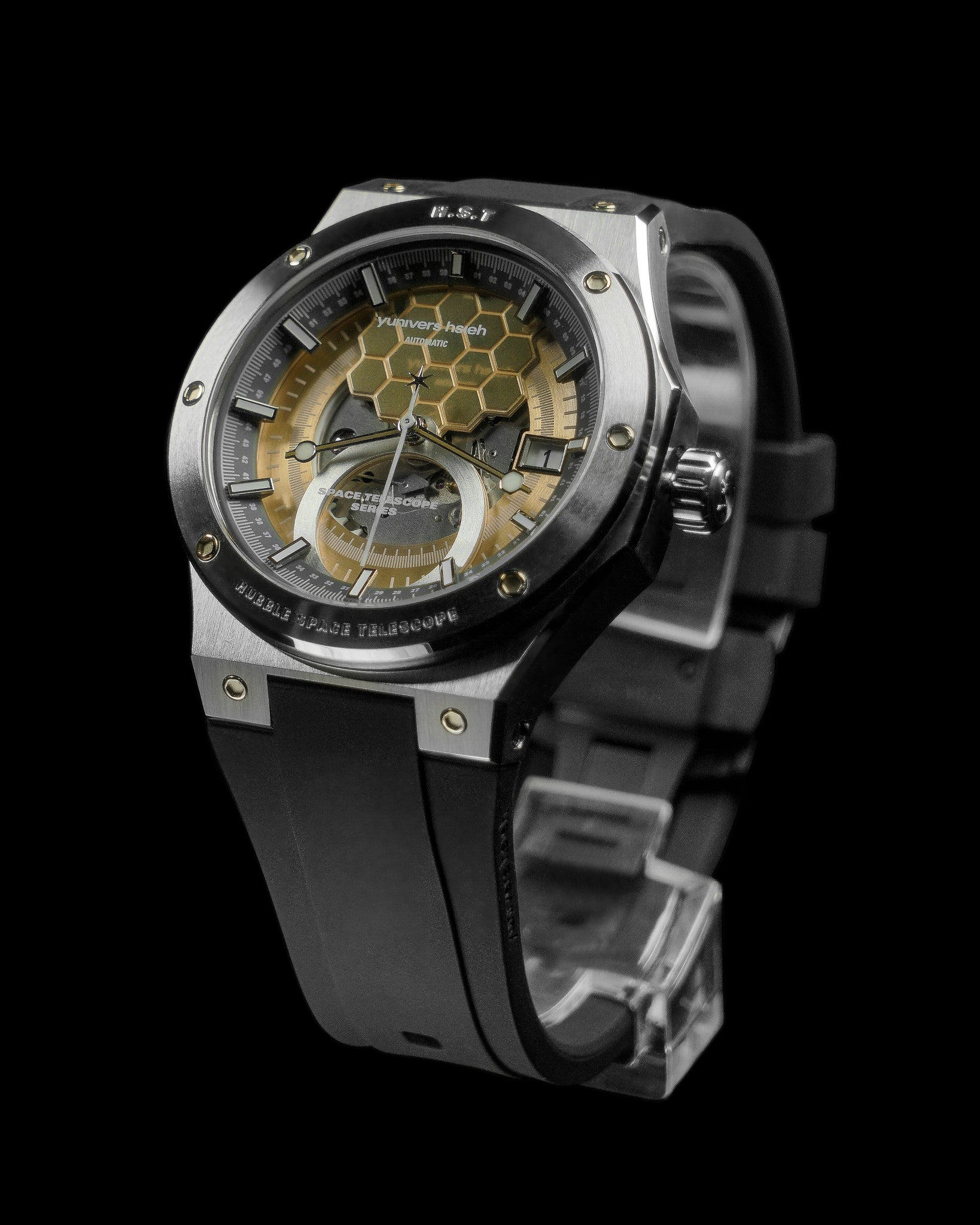 BLACK｜RUBBER STRAP-I｜STRAP SERIES