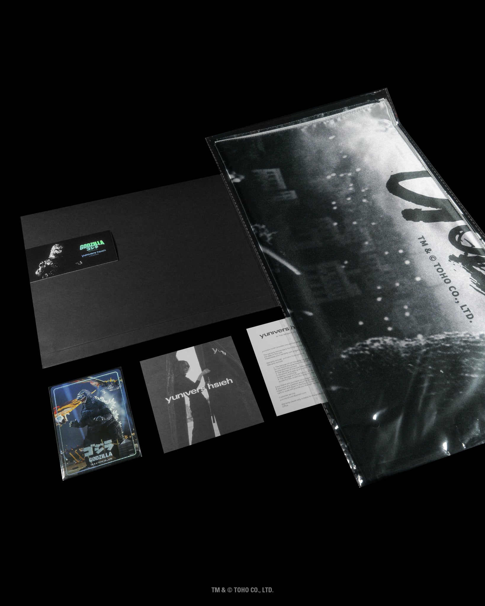 【PRE-ORDER】1954-GODZILLA｜GODZILLA 70th SERIES｜SILK SCARF SERIES｜LIMITED EDITION