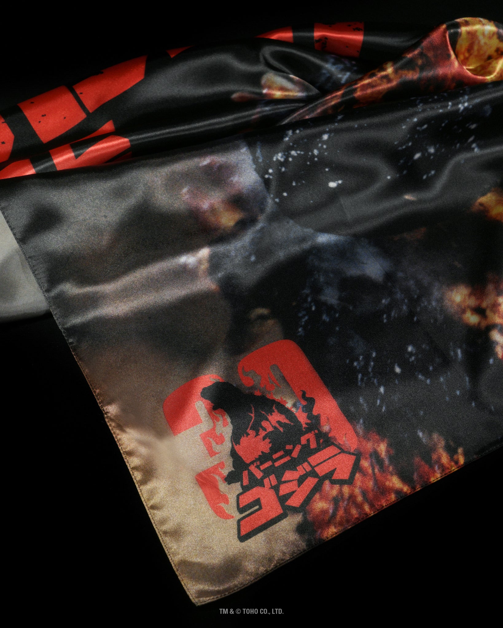 【PRE-ORDER】1995-GODZILLA｜GODZILLA 70th SERIES｜SILK SCARF SERIES｜LIMITED EDITION
