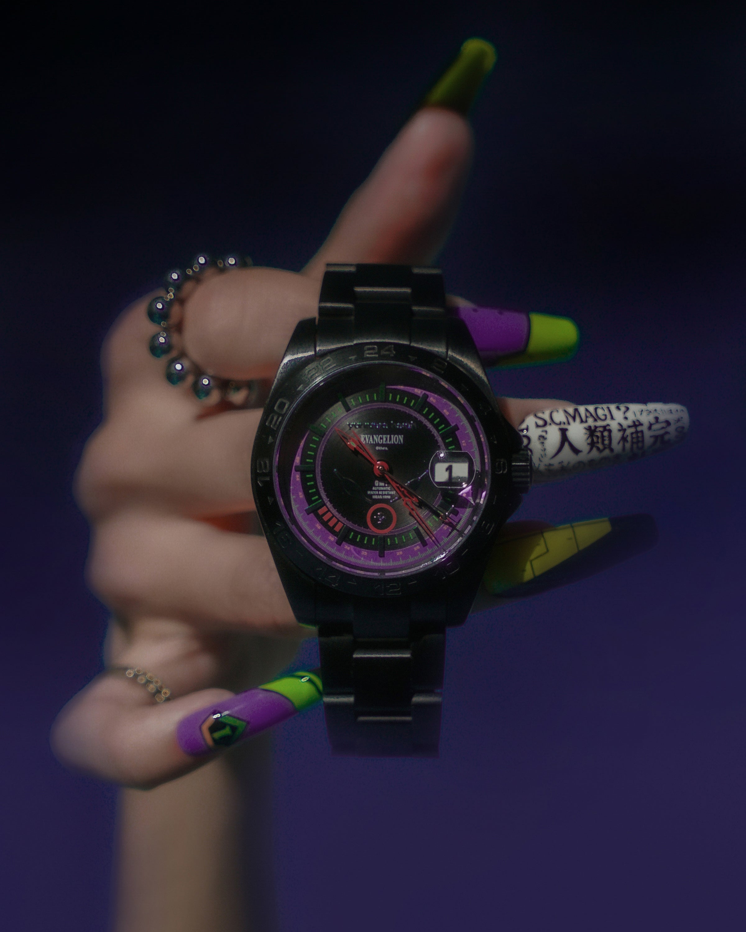 エヴァンゲリオン　Synchronized Leather Bracelet Evangelion Bracelet 2025 | ciclica.eu