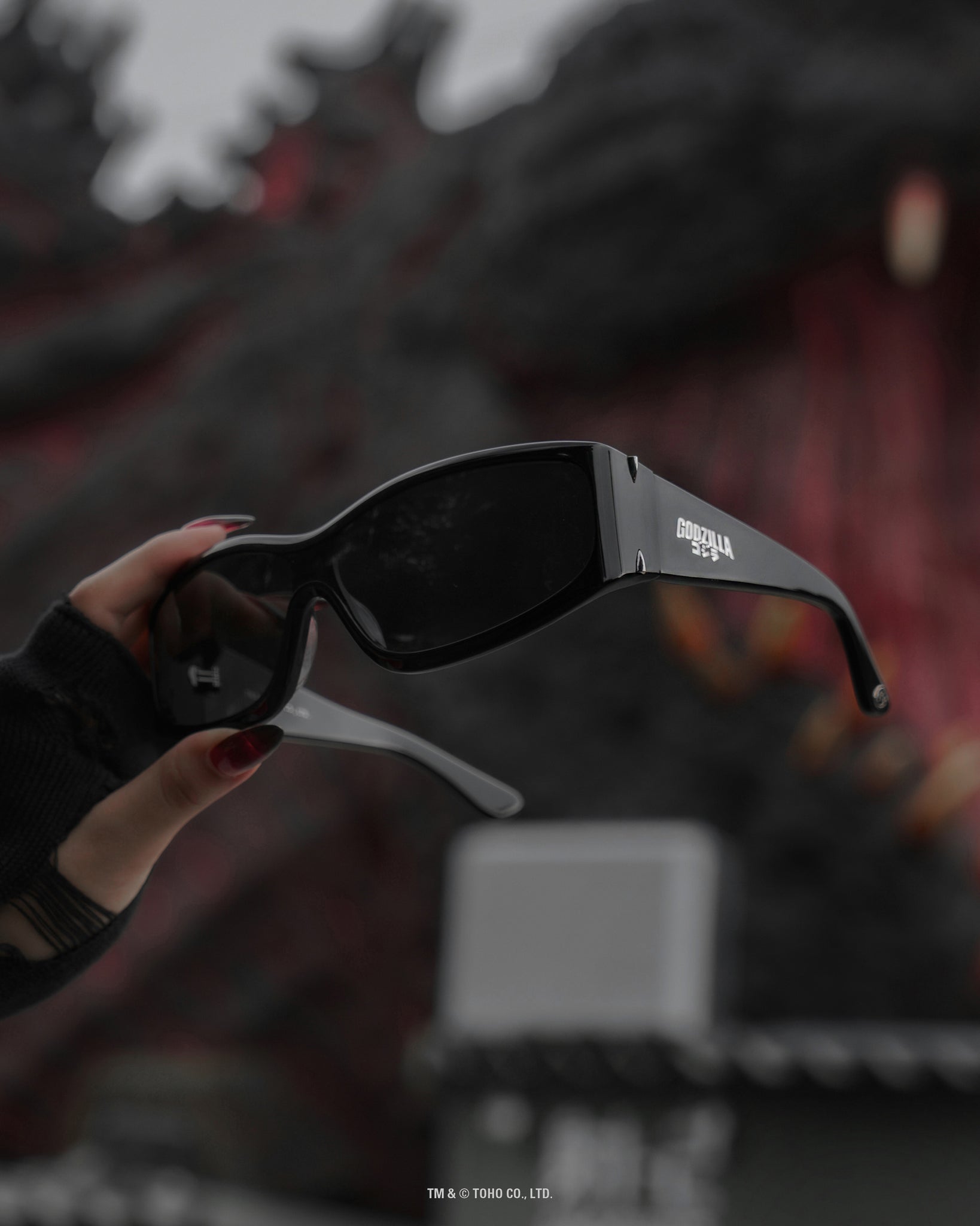 【PRE-ORDER】GODZILLA-BLACK｜GODZILLA 70th SERIES｜SUNGLASSES SERIES｜LIMITED EDITION