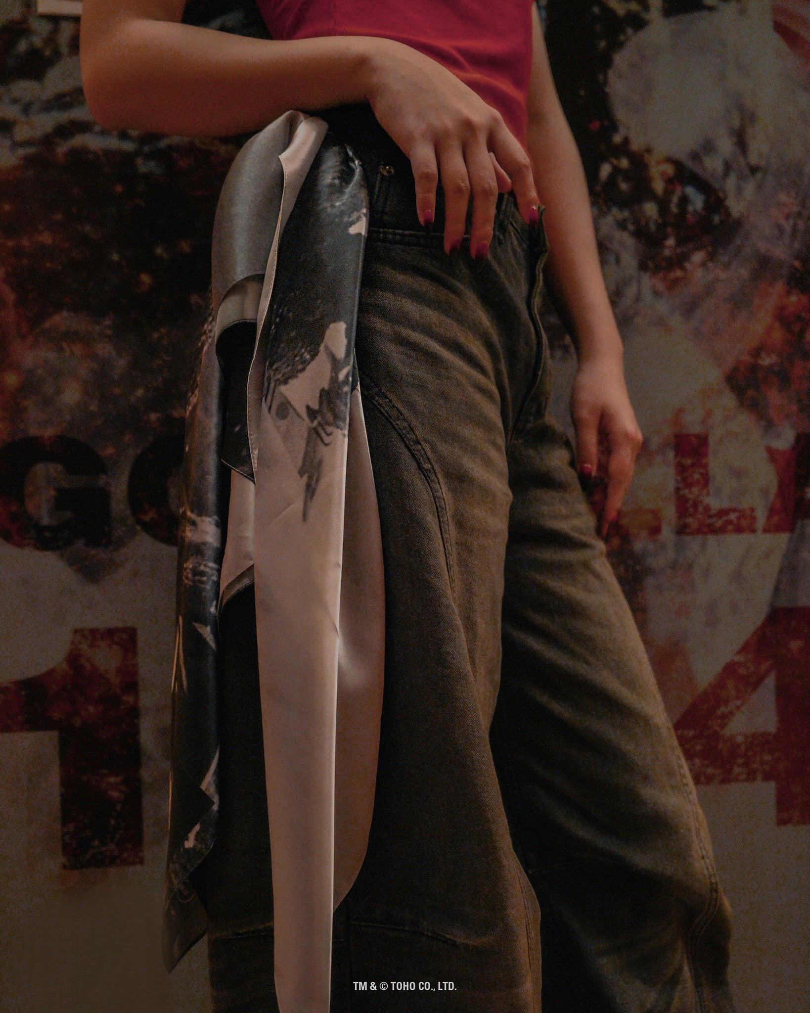 【PRE-ORDER】1954-GODZILLA｜GODZILLA 70th SERIES｜SILK SCARF SERIES｜LIMITED EDITION