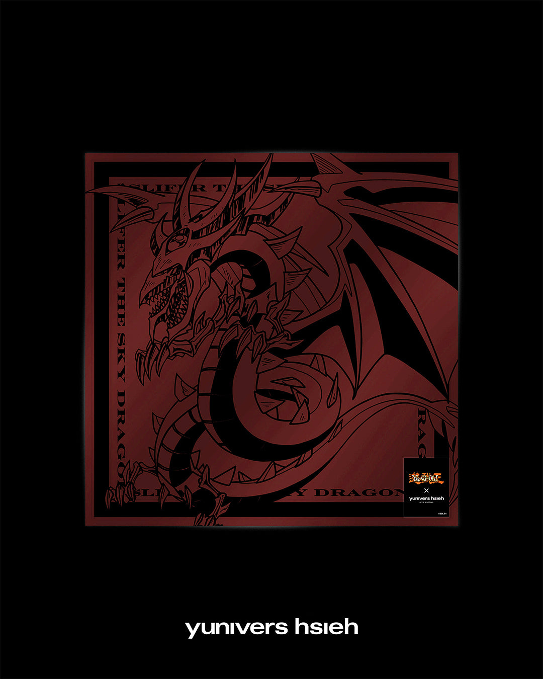 SLIFER THE SKY DRAGON｜YU-GI-OH! SERIES｜SILK SCARF SERIES｜LIMITED EDITION