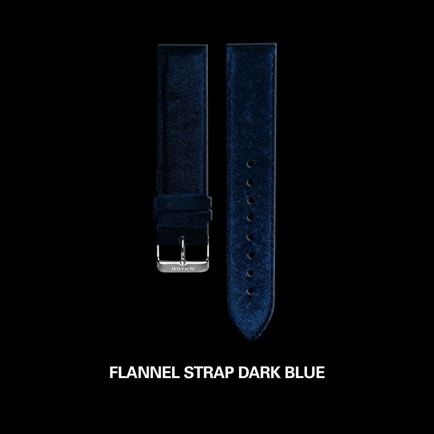 FLANNEL STRAP｜DARK BLUE｜STRAP SERIES - yunivers hsieh