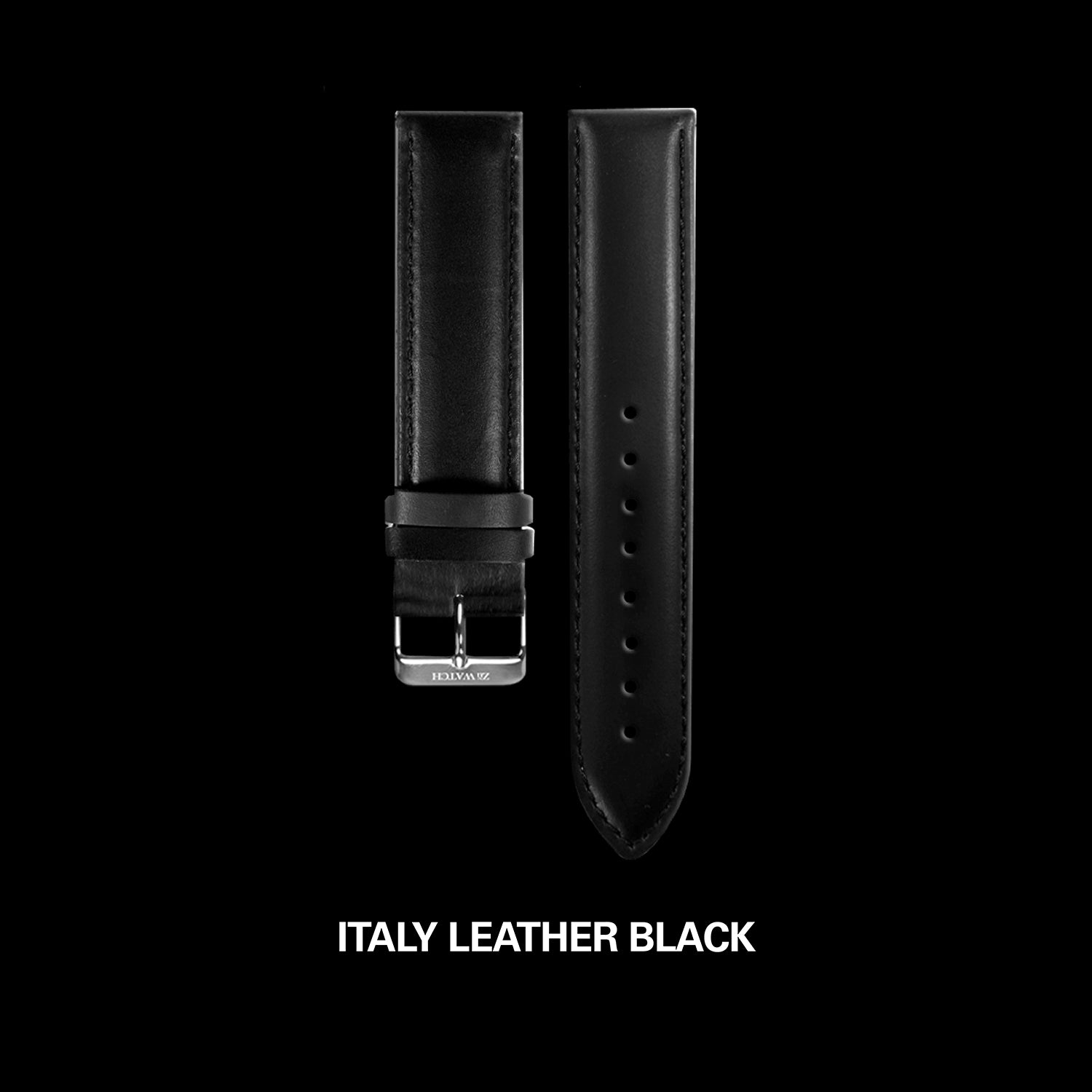 ITALY LEATHER｜BLACK｜STRAP SERIES - yunivers hsieh