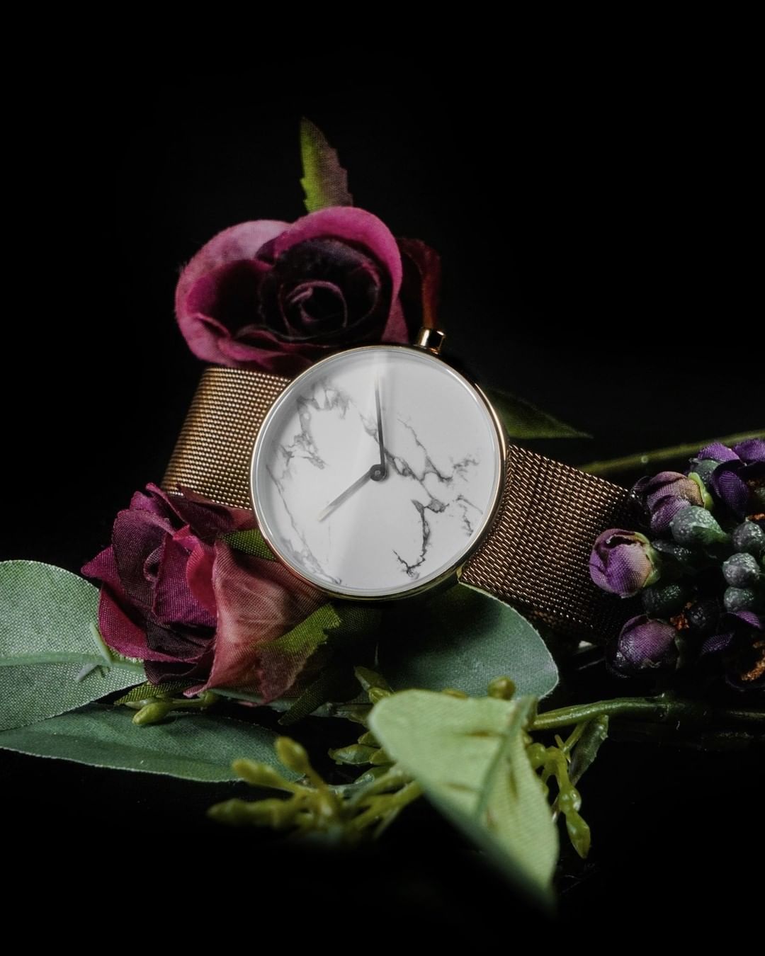MARBLE WHITE｜CLASSIC ROSE｜ZUWATCH SERIES - yunivers hsieh