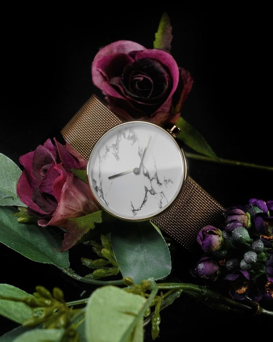 MARBLE WHITE｜CLASSIC ROSE｜ZUWATCH SERIES - yunivers hsieh